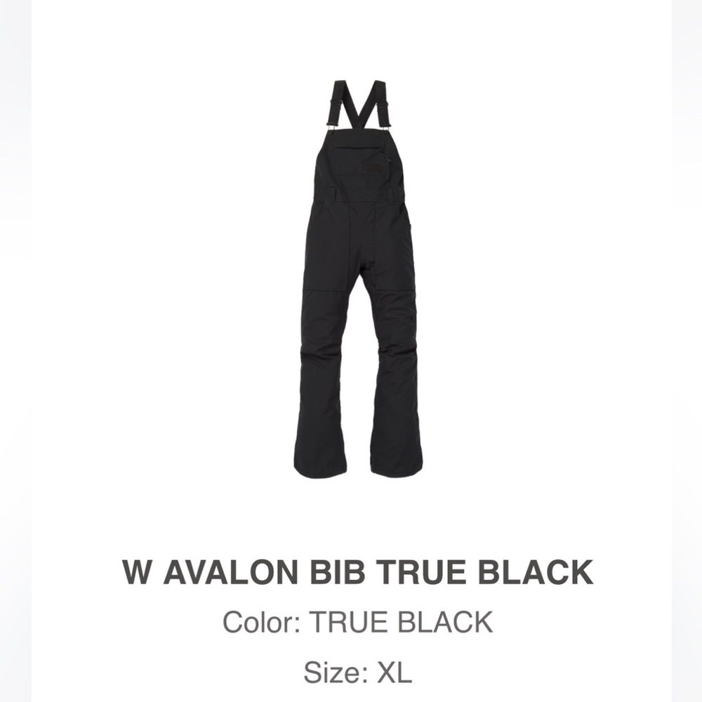 Burton Black Women's Jumpsuit - Picture 2 of 4